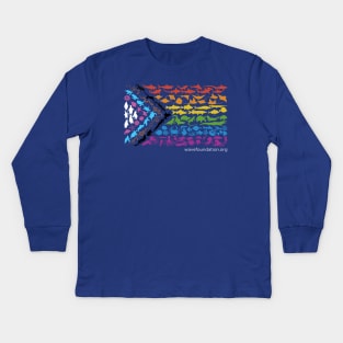 WAVE Pride Kids Long Sleeve T-Shirt